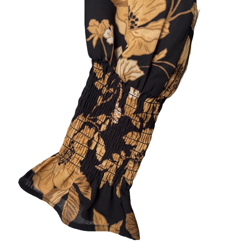 EUC Nanette Lepore Mock Neck Hi-Lo Dress - Picture 4 of 6